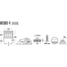 Палатка HIGH PEAK MESOS 4 черный HP-11525